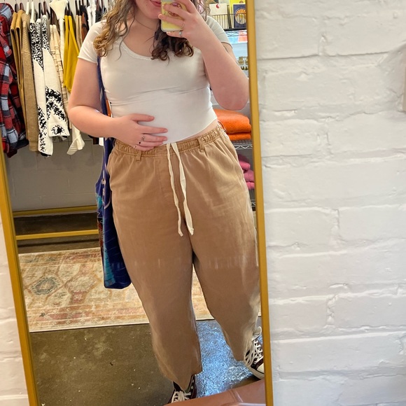 Urban Outfitters Cargo Pants Stretch Waist - Picture 1 of 4